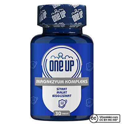 One Up مركب المغنيسيوم 30 قرصًا