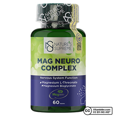 Nature's Supreme Mag Neuro Complex (ماغنسيوم إل-ثريونيت) 60 قرصًا