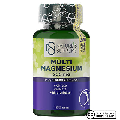 Nature's Supreme Multi Magnesium Complex 120 قرص