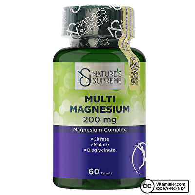 Nature's Supreme Multi Magnesium Complex 60 قرص