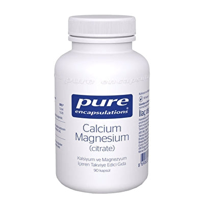Pure Encapsulations كالسيوم مغنيسيوم (سترات) 90 كبسولة
