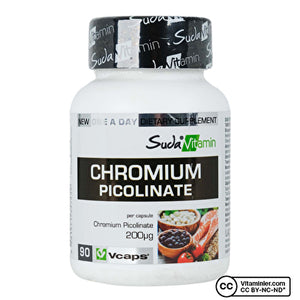 Suda Vitamin Chromium Picolinate 90 كبسولة