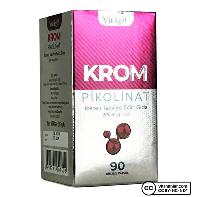 Allergo VitAgil Chromium Picolinate 90 Capsules