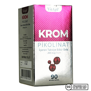 Allergo VitAgil Chromium Picolinate 90 Capsules