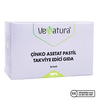 Venatura خلّات الزنك 30 قرص استحلاب