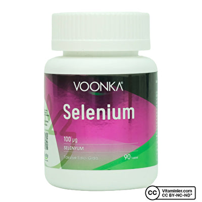 Voonka Selenium 100 مكجم 90 قرصًا