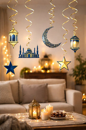 Ramadan Month Ceiling Decoration - Multiple Pendant