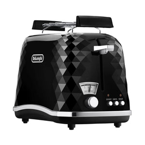 DeLonghi Brillante 2-Slice Toaster – Black