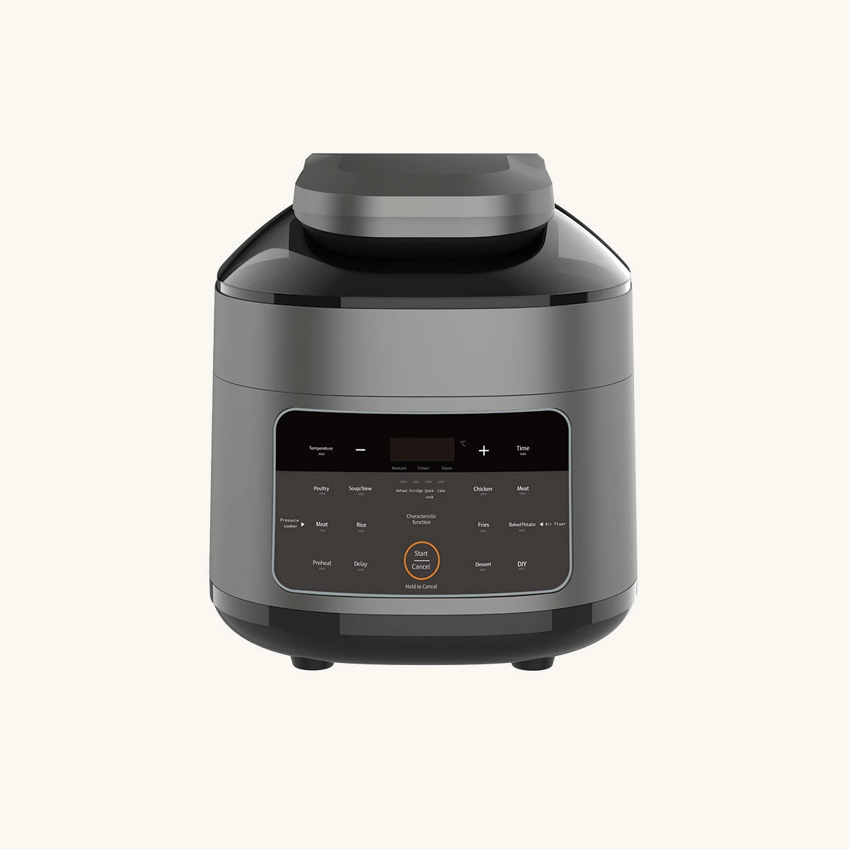 Smartmi 4L Pressure Air Fryer – Black