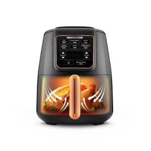 Karaca Air Pro Cook XL 2-in-1 Talking Air Fryer – Black Copper
