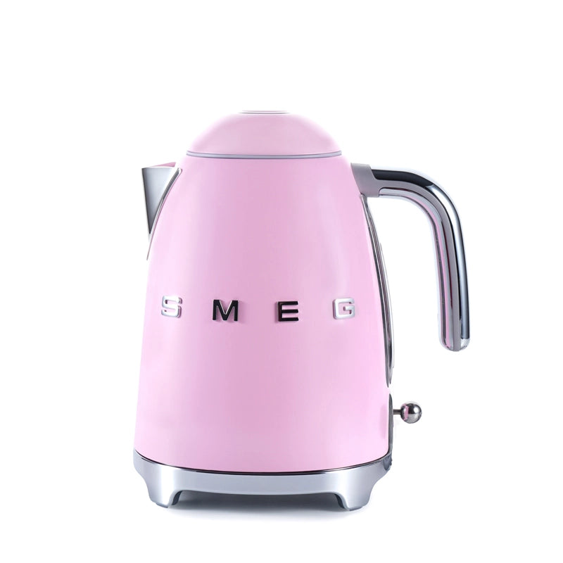 Smeg 1.7L Stainless Steel Kettle – Pink