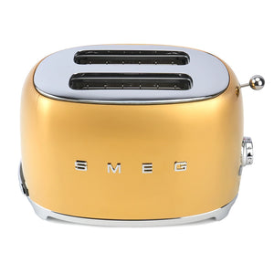 Smeg 2-Slice Retro Toaster – Gold