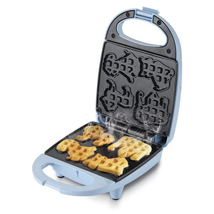 Kiwi 2-Slice Waffle Maker – Blue