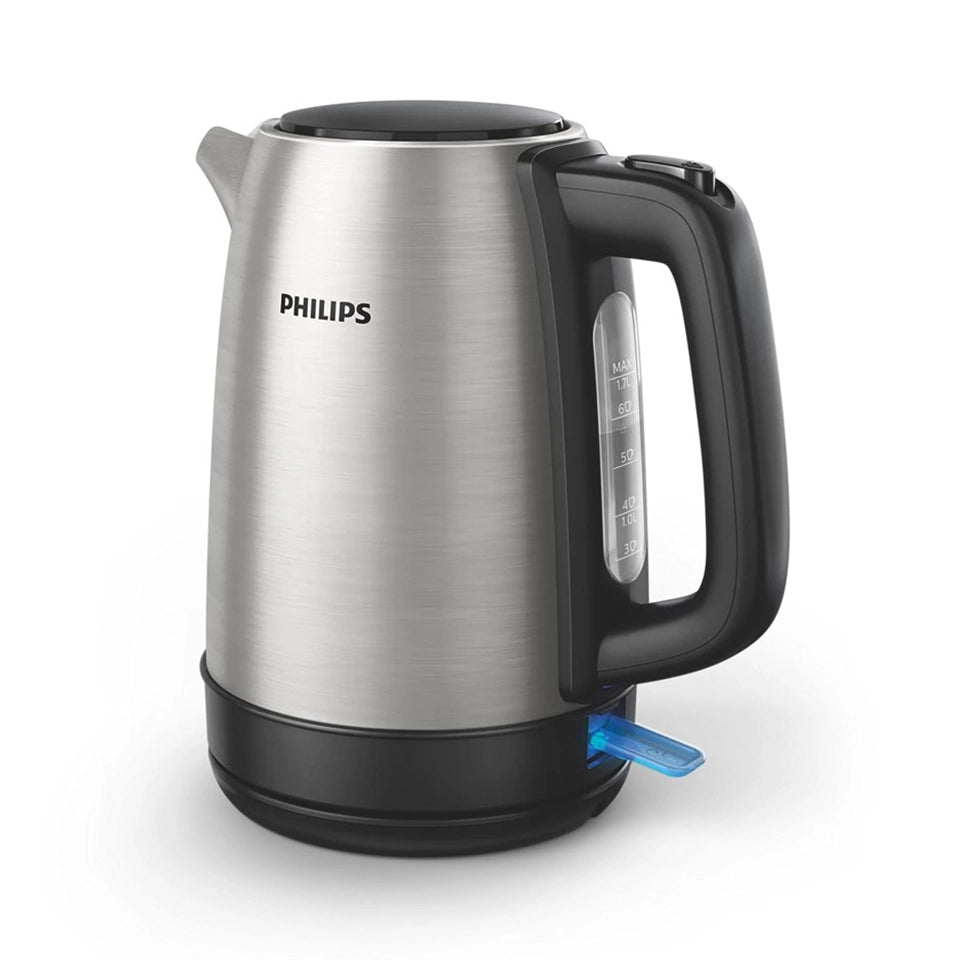 Philips Daily Collection 1.7L Stainless Steel Kettle – 2200W