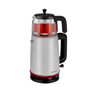 Goldmaster Dem BY-5315 XL Glass & Stainless Steel Tea Maker