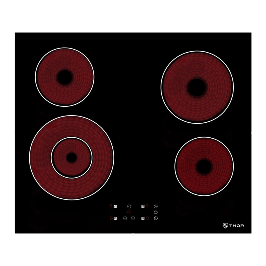 Thor KBC 64720 TTC BK Built-in Vitroceramic Hob