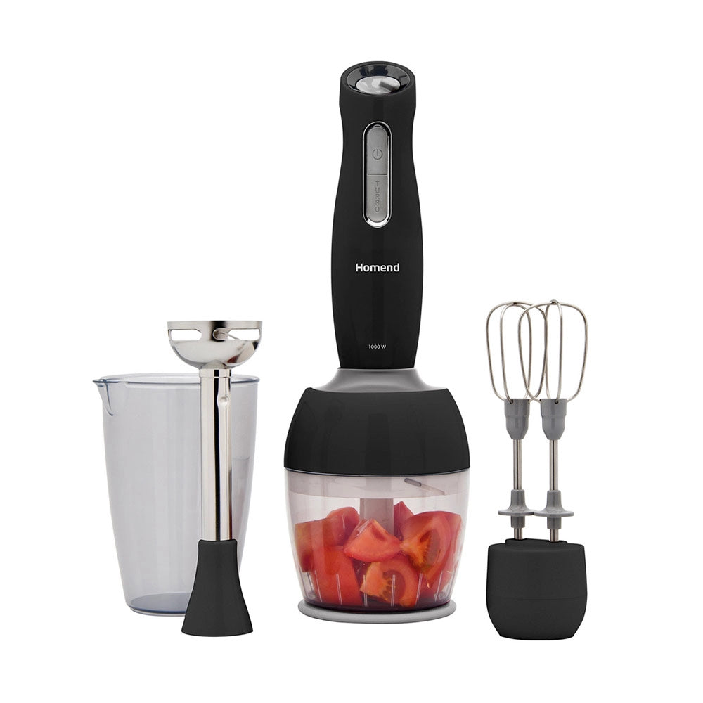 Homend Handmaid 1908H Multi Blender Set – Black/Grey