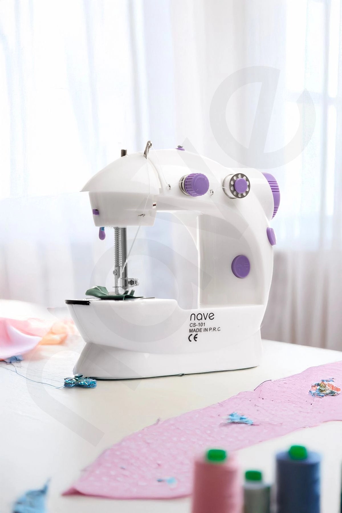 Nave CS-101 Mini Home Sewing Machine – White