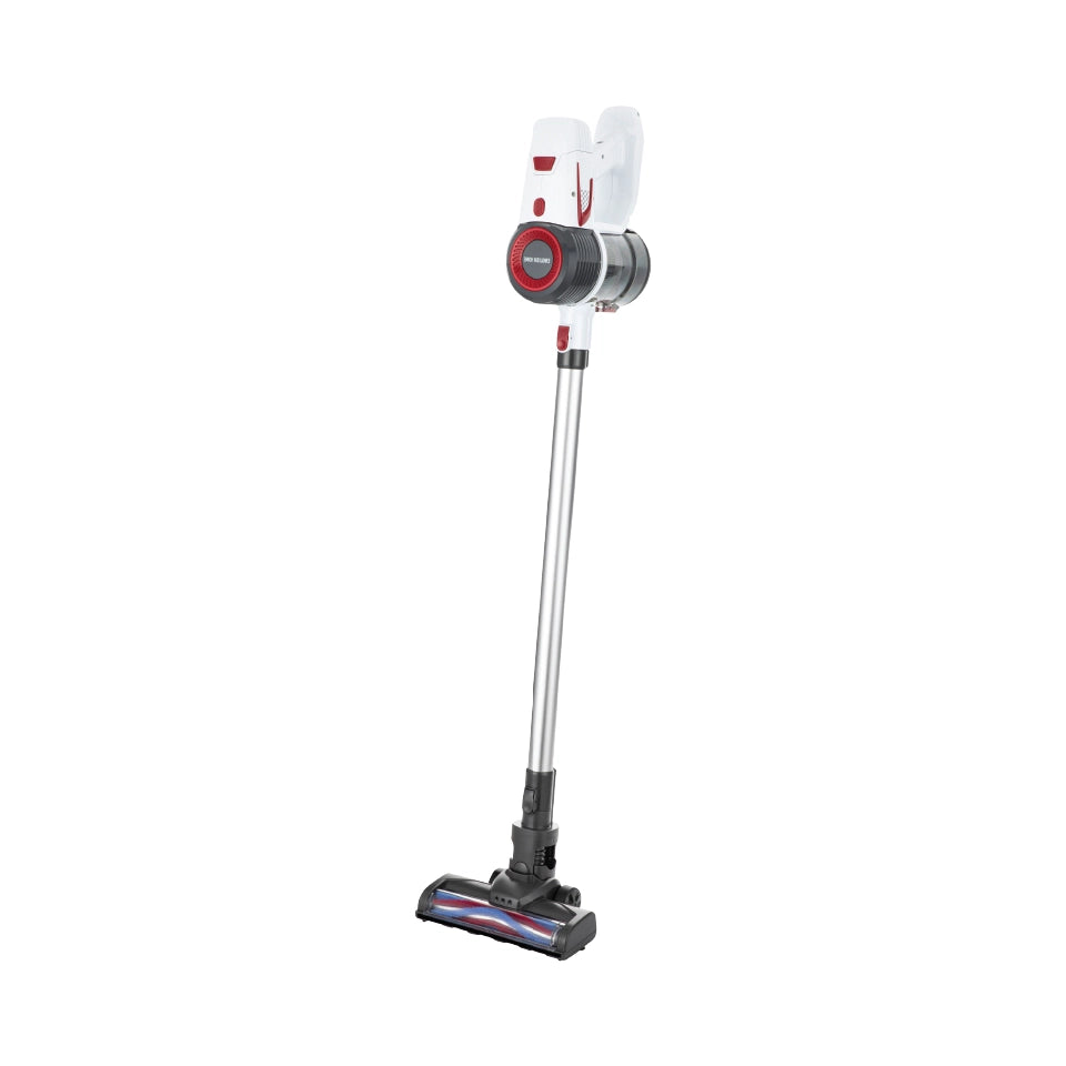 English Home Cordless Stick Vacuum – White/Red