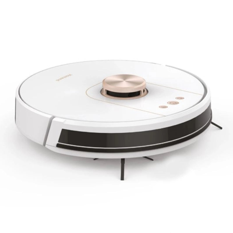 Homend Alex Laser Pro 1286H Smart Robot Vacuum with Mop & Mapping – White/Gold