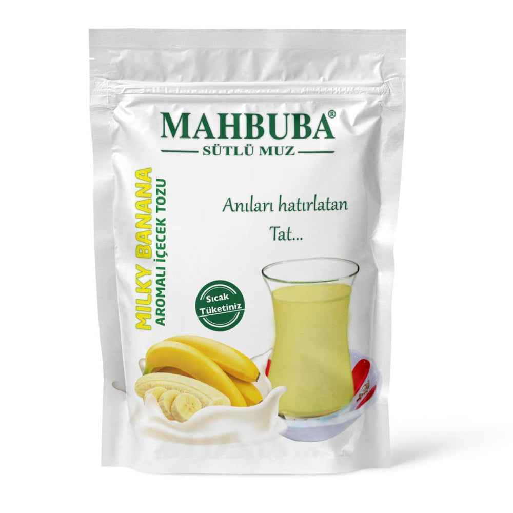 Mahbuba Banana Milk Flavored Oralet Hot Drink Powder 250g