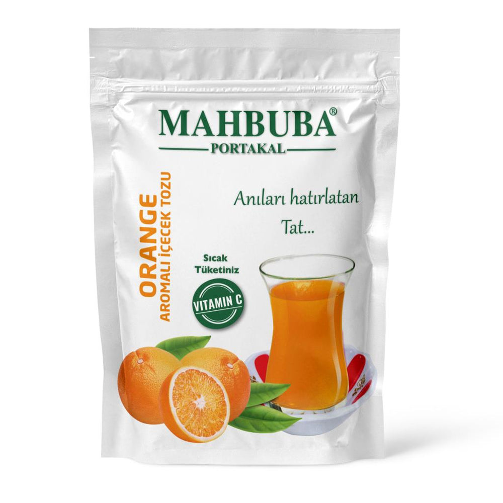 Mahbuba Orange Flavored Oralet Hot Drink Powder 250g