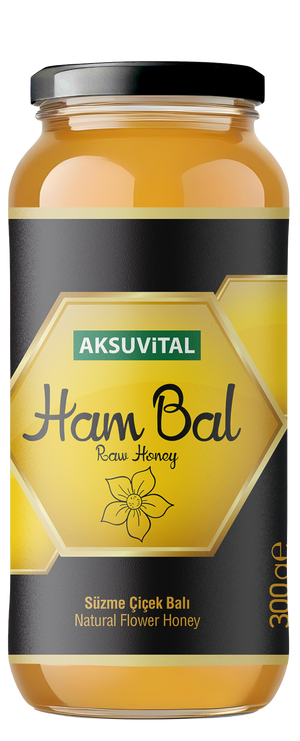 AKSUV?TAL Raw Honey Flower Honey 300 g