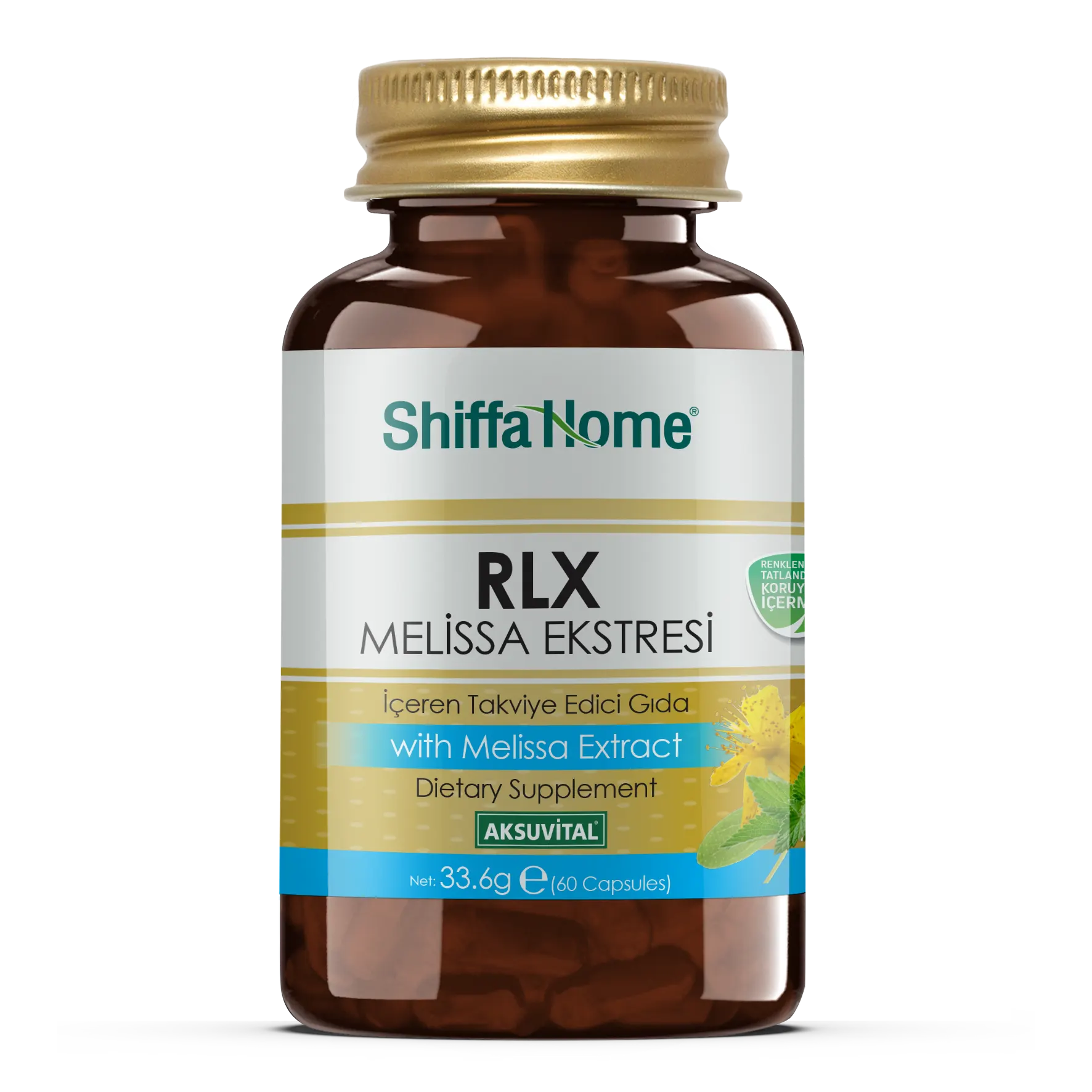 كبسولات مستخلص ميليسا من RLX