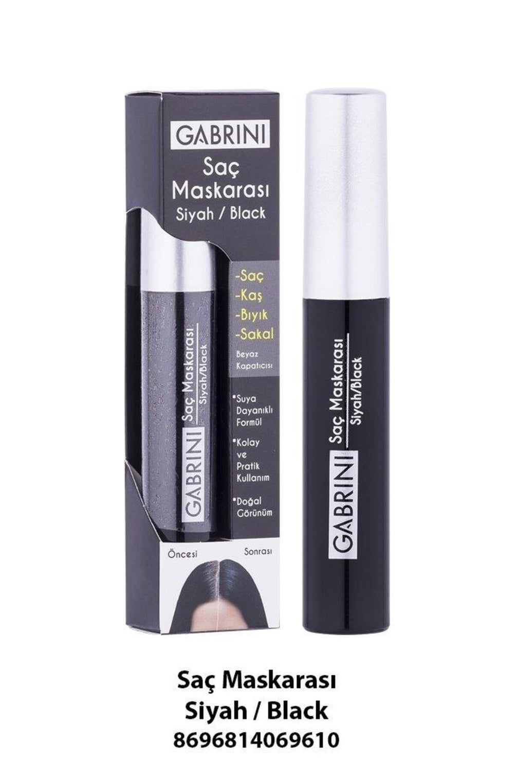 Gabrini Hair Mascara - Black
