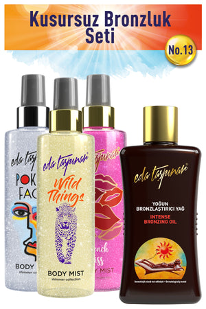 Perfect Tan Set no.13 Spf0+3pcs Glitter (EGX03-EGX31-EGX05-EGX06)