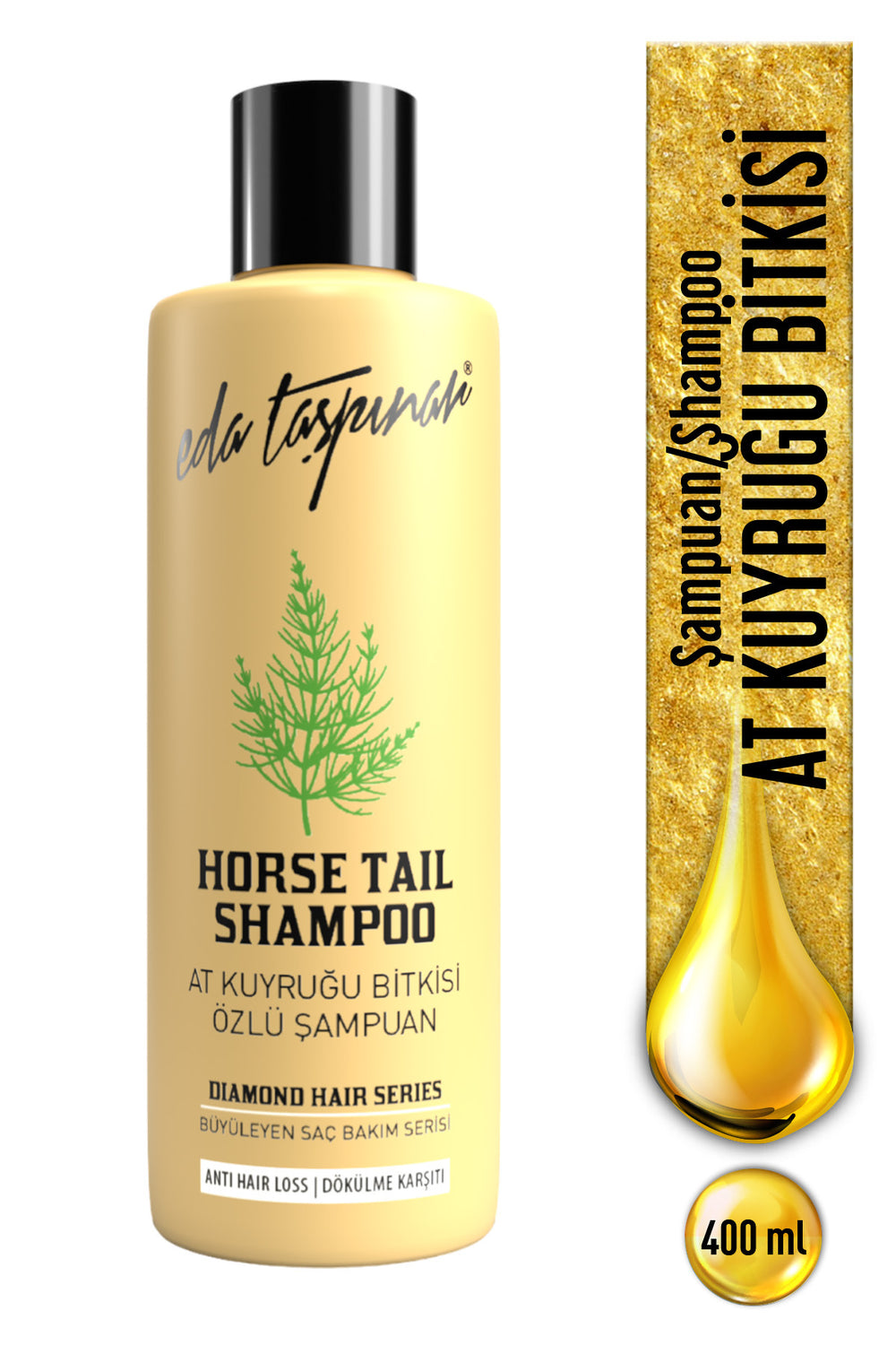 Horsetail Plant Extract Shampoo – Care & Lively Hair Appearance 400 ml
