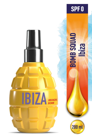 Ibiza Bronzing Bomb Bronzing Sun Oil – Energetic Fragrance & Intense Tan – 200 ml
