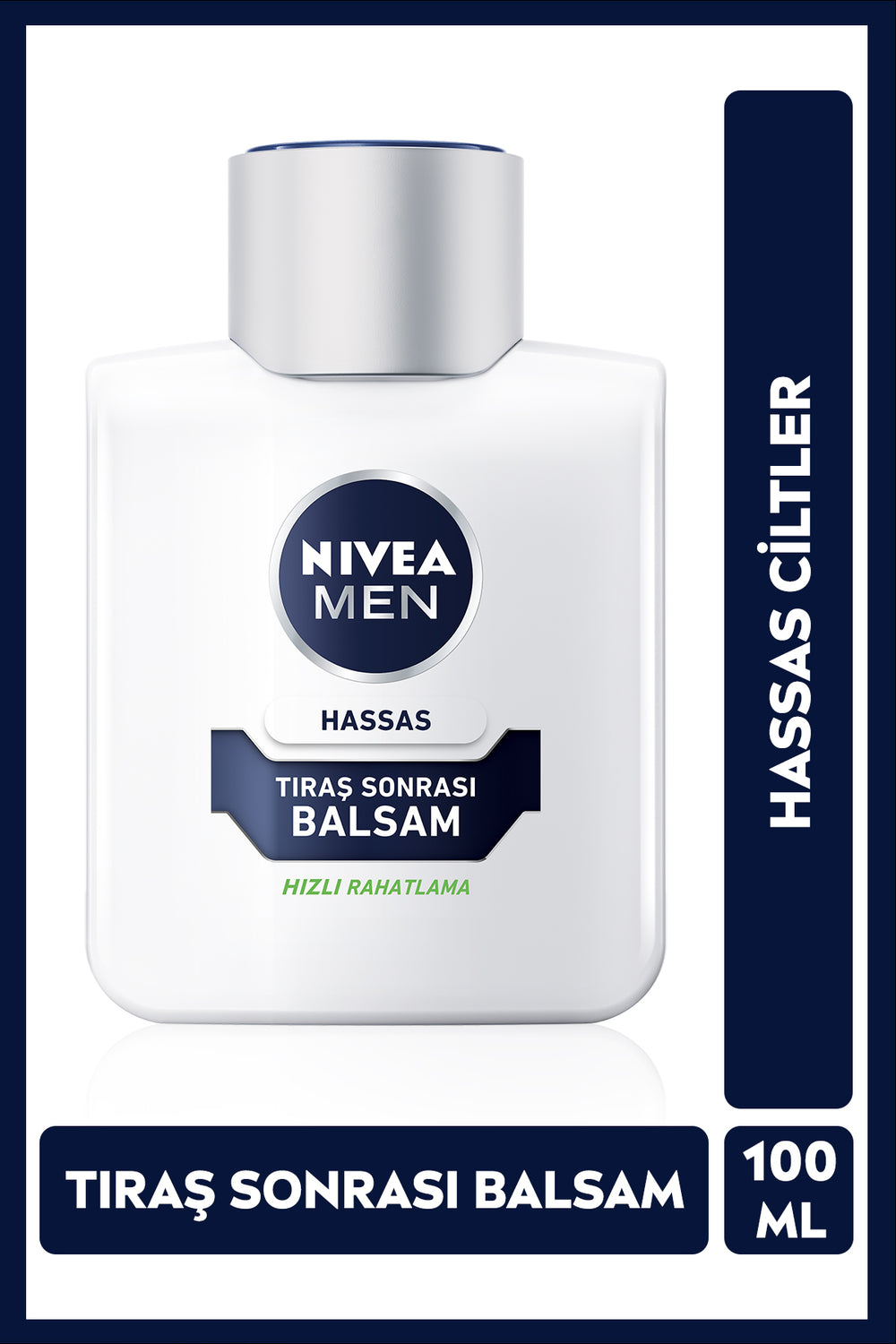 Nivea MEN Men's Sensitive Skin Special After Shave Balm 100ml, Anti-Irritation and Sensitivity, Moisturizing