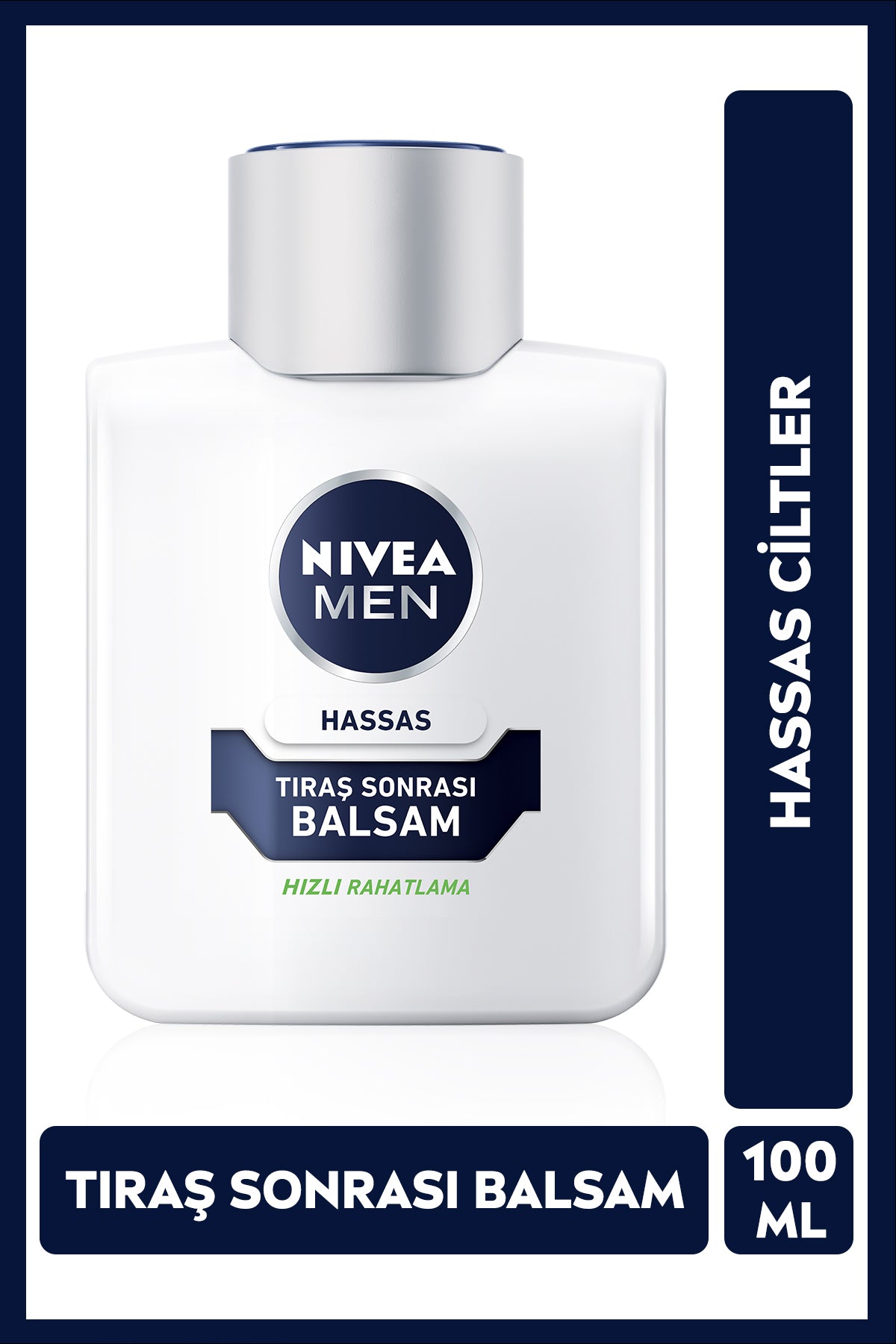 Nivea MEN Men's Sensitive Skin Special After Shave Balm 100ml, Anti-Irritation and Sensitivity, Moisturizing