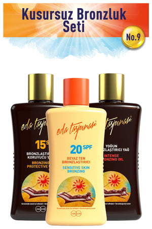 Perfect Tan Set no.9 Spf0+Spf15+WhiteSkin (EGX03-EGX17-EGX19)