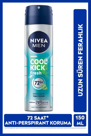 Nivea Men Cool Kick Fresh Men's Deodorant Spray 150 ml