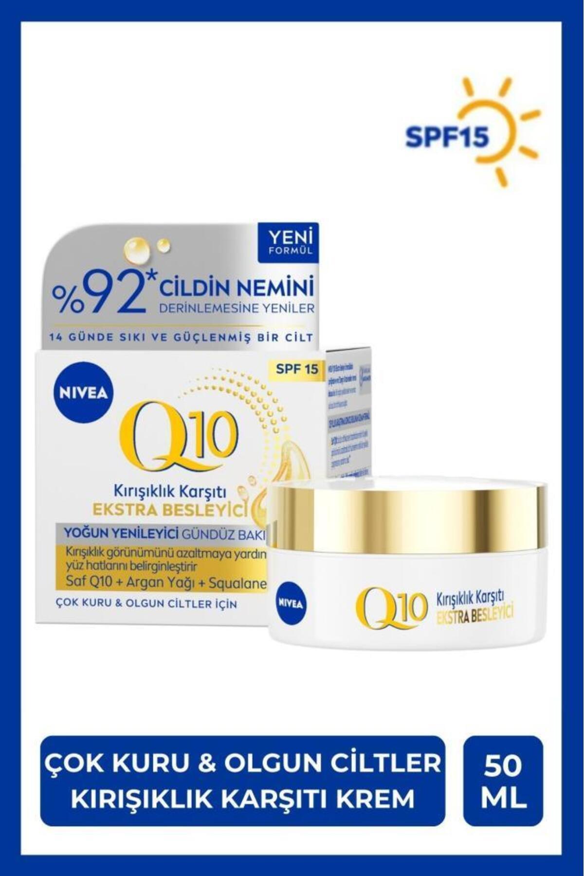 Nivea Special Anti-Wrinkle Extra Nourishing Q10 SPF15+Day Cream for Mature and Dry Skin 50ml