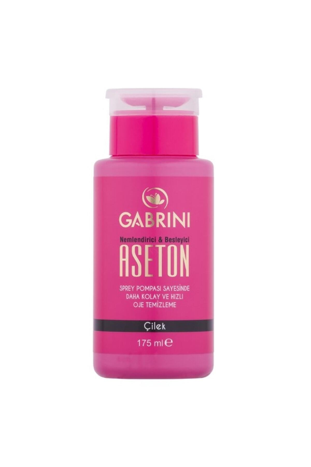 Gabrini Acetone Pump - 175 ml (STRAWBERRY)