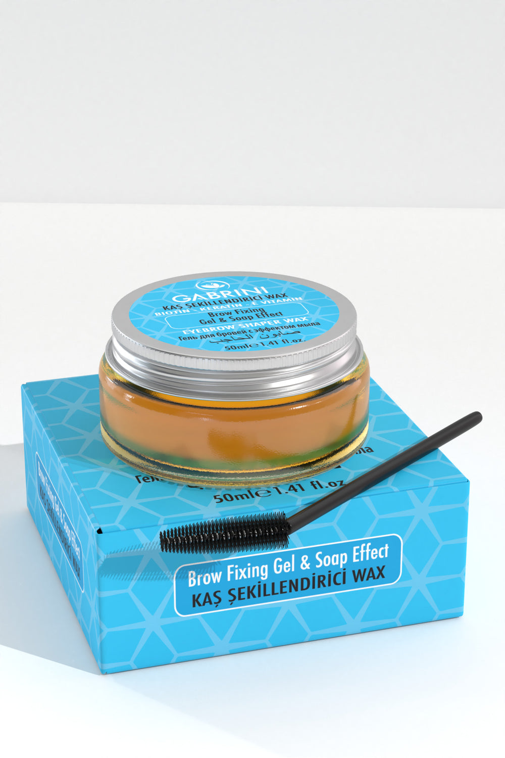 Gabrini Eyebrow Shaping Wax - Brow Fixing Gel & Soap Effect