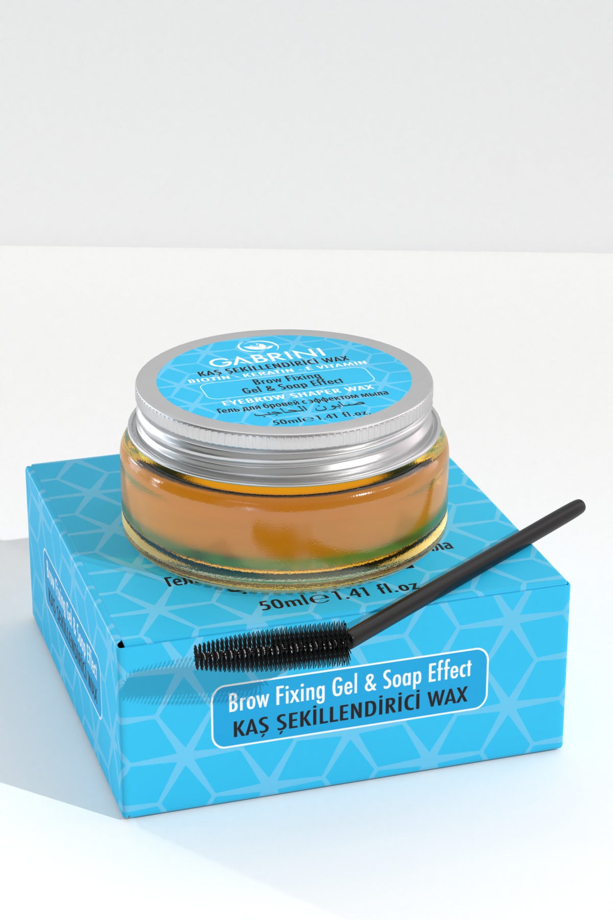Gabrini Eyebrow Shaping Wax - Brow Fixing Gel & Soap Effect