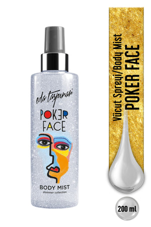Poker Face Glitter Body Mist – Sparkling Appearance & Lasting Fragrance 200 ml
