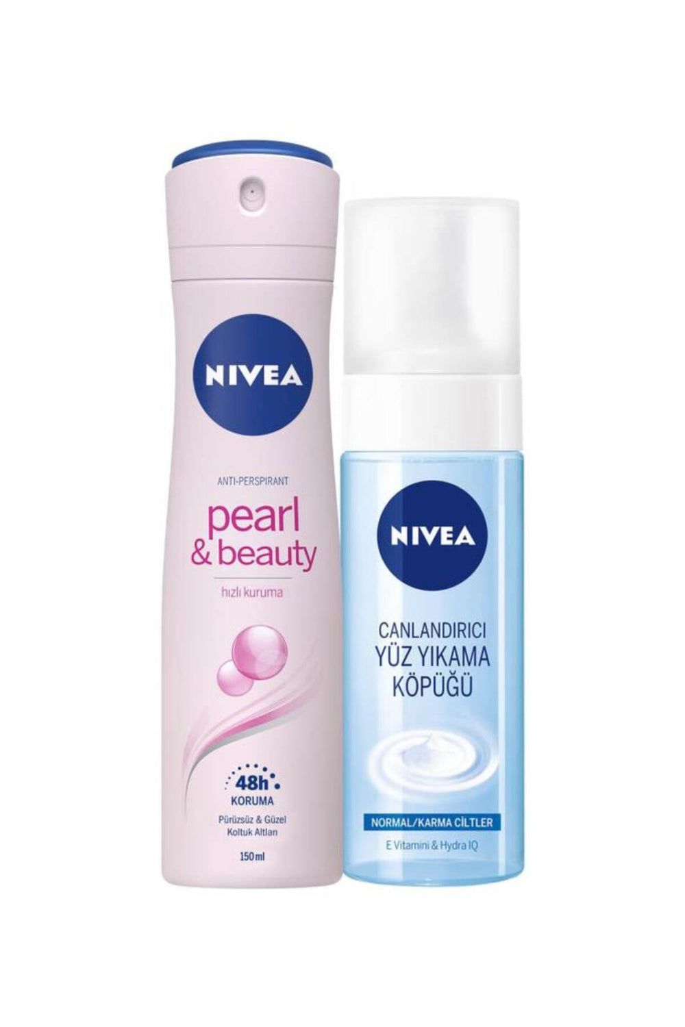 Nivea Pearl Beauty Deosprey 150ml Facial Cleansing Foam Normal and Mixed Skin 150 ml