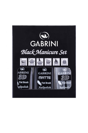 Gabrini Black Manicure Set