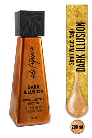 Glitter Body Oil Dark Illusion – Bronze Shine & Intense Shine 200 ml