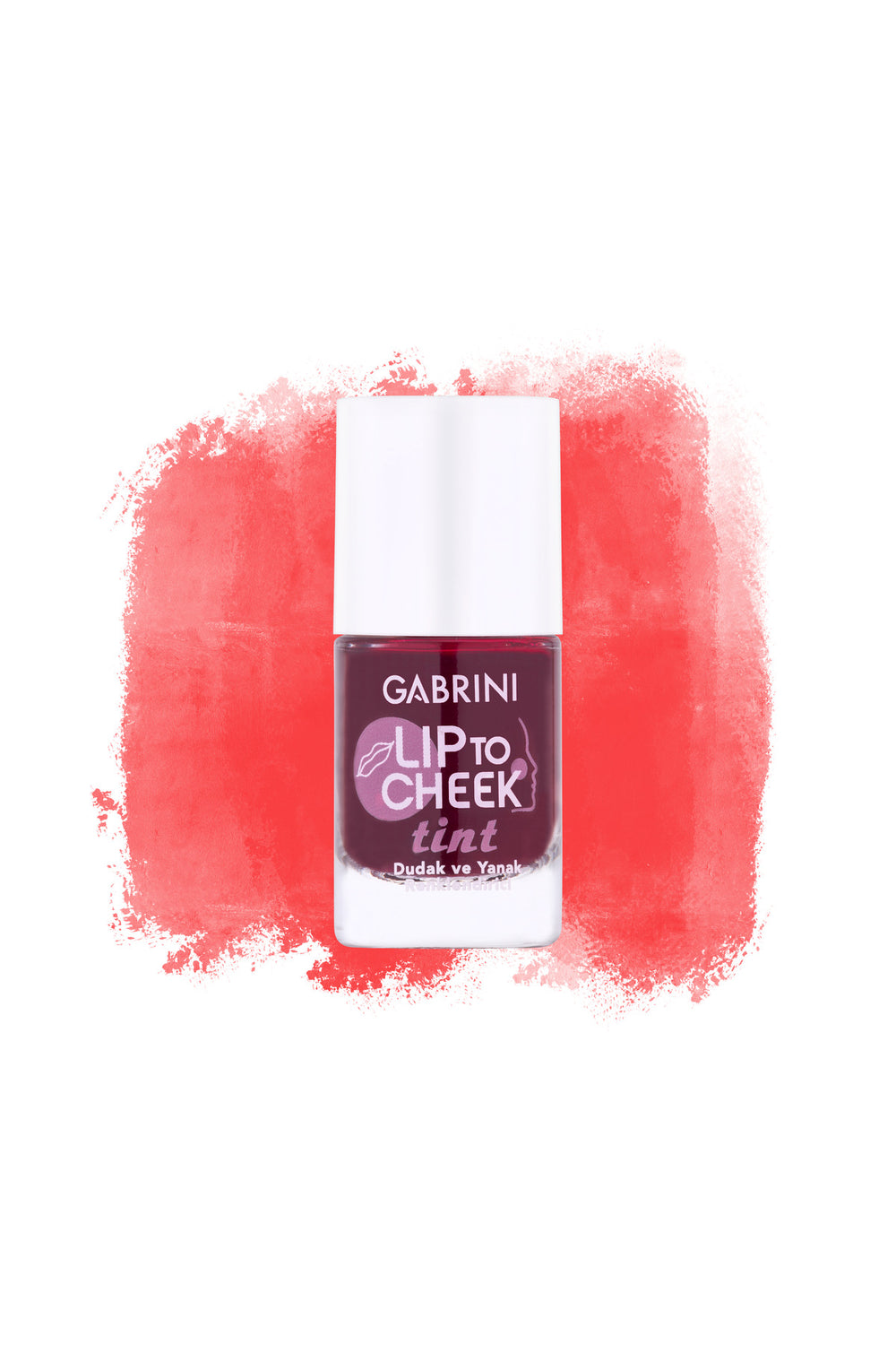 Gabrini Lip To Cheek Tint Coral Red