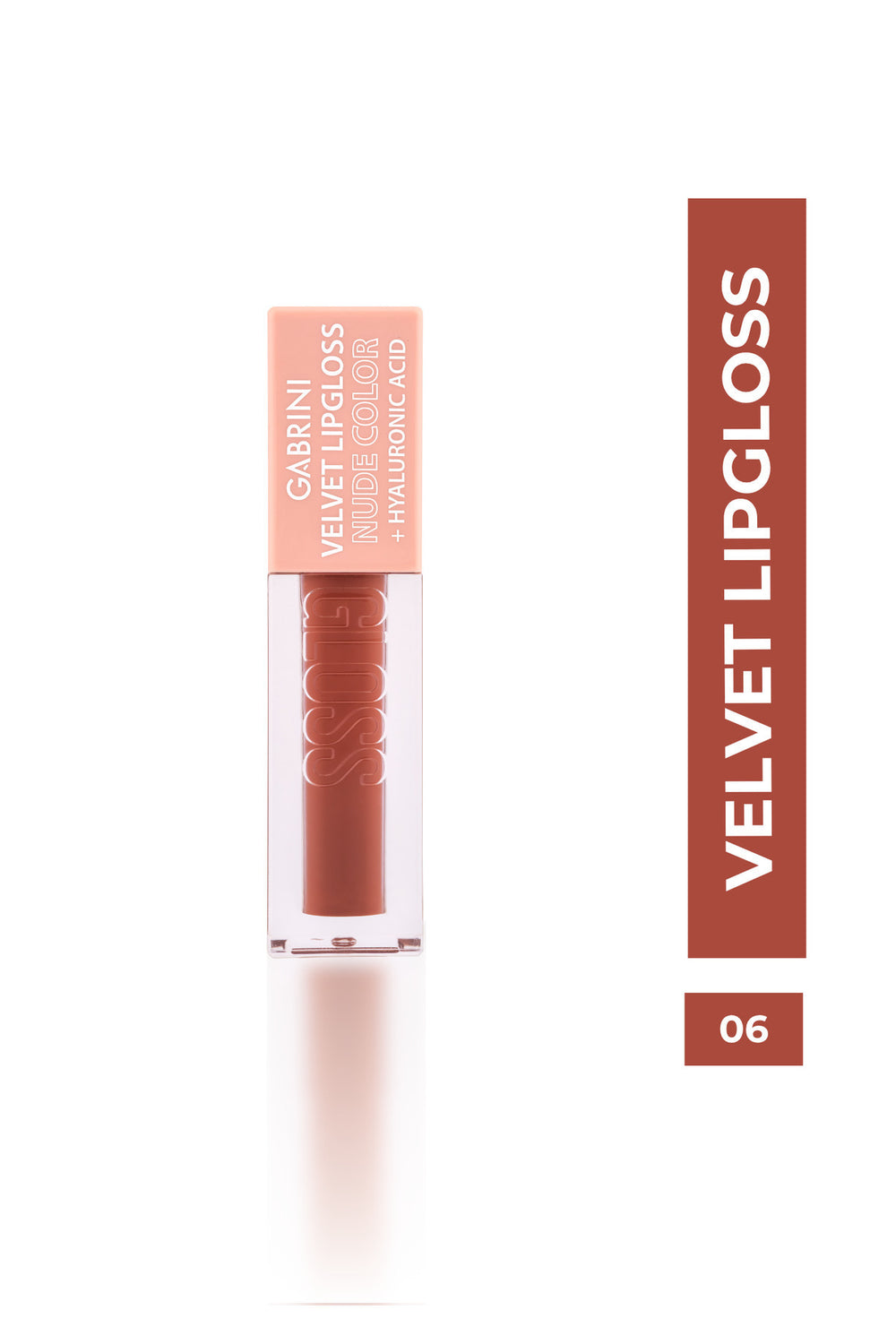 Gabrini Velvet Lipgloss Nude Color 03