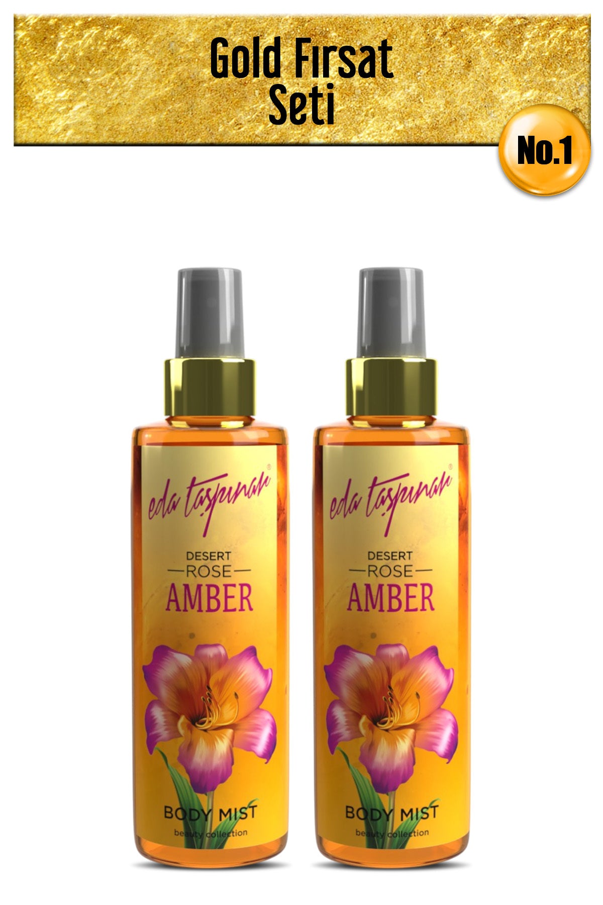 Gold Opportunity Set No.1 Desert Rose Amber Body Mist 200 ml
