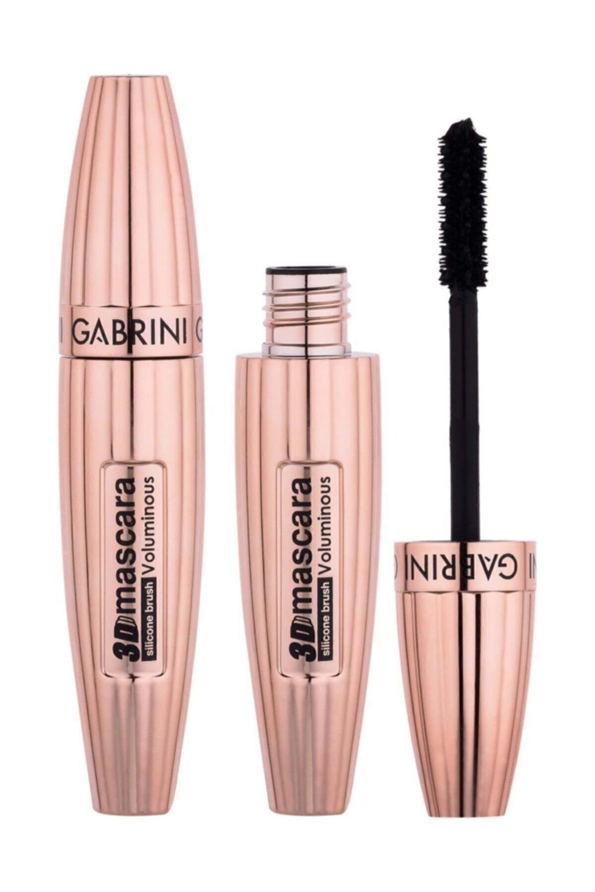 Gabrini 3d Silicone Brush Mascara Voluminous 3892351