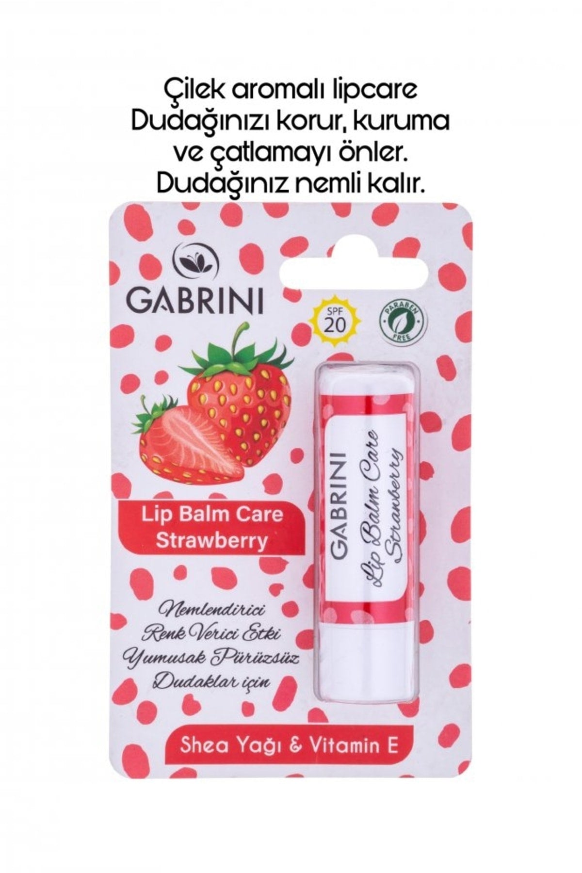 Gabrini Spotted Lip Balm - Lip Care Strawberry