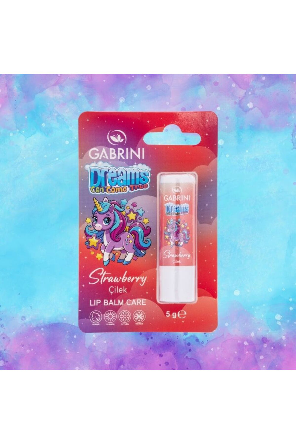Gabrini Unicorn Kids Lipcare Strawberry